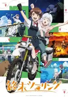 Shuumatsu Touring Anime Visual Dua Gadis Bersepeda di Dunia Pasca Kehancuran